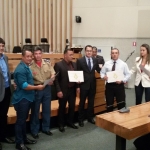 Equipe R.O.Ta homenageada na Câmara Legislativa do DF 06-06-2016